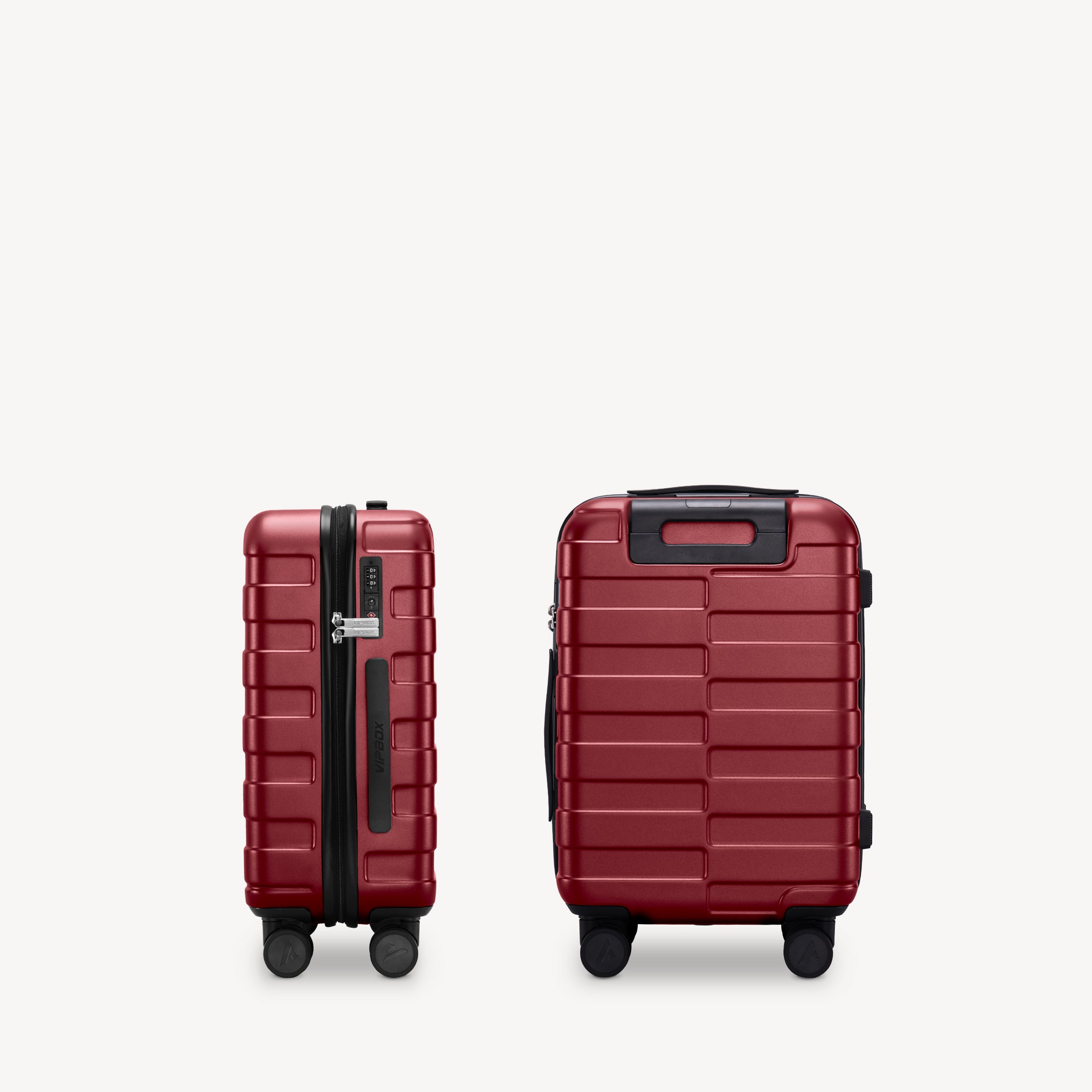 VIPBOX Luggage Set Wine