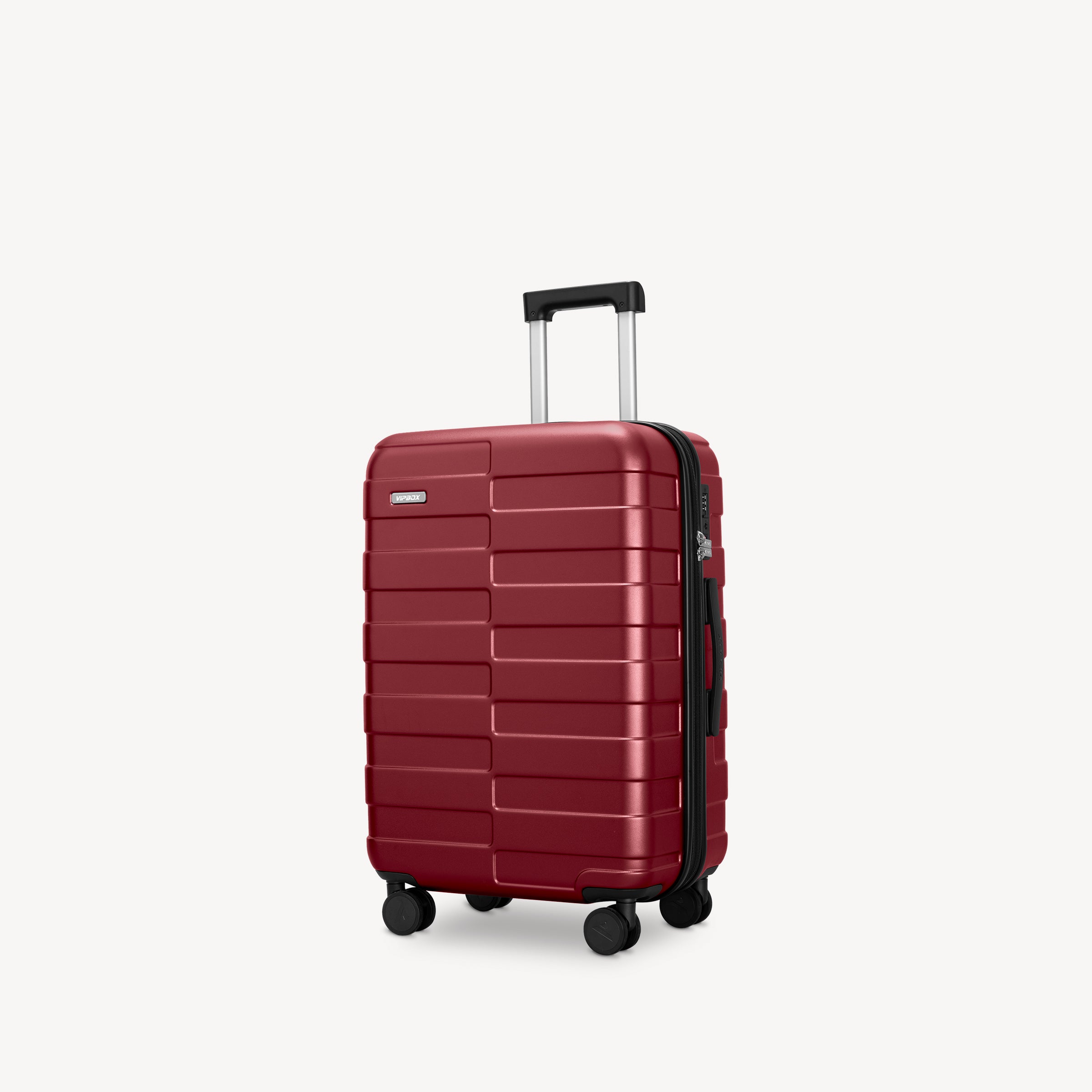 VIPBOX Luggage Set Wine