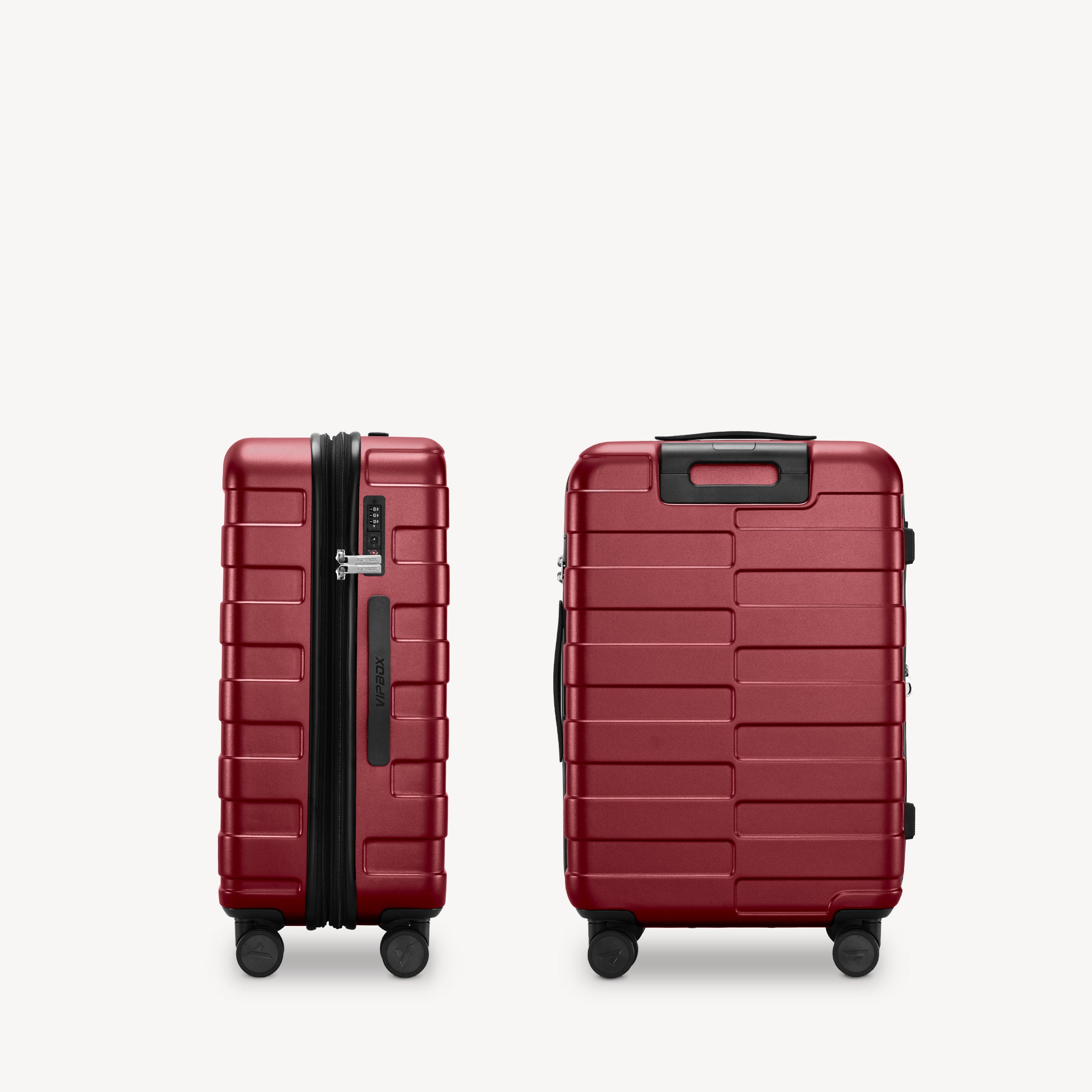 VIPBOX Luggage Set Wine