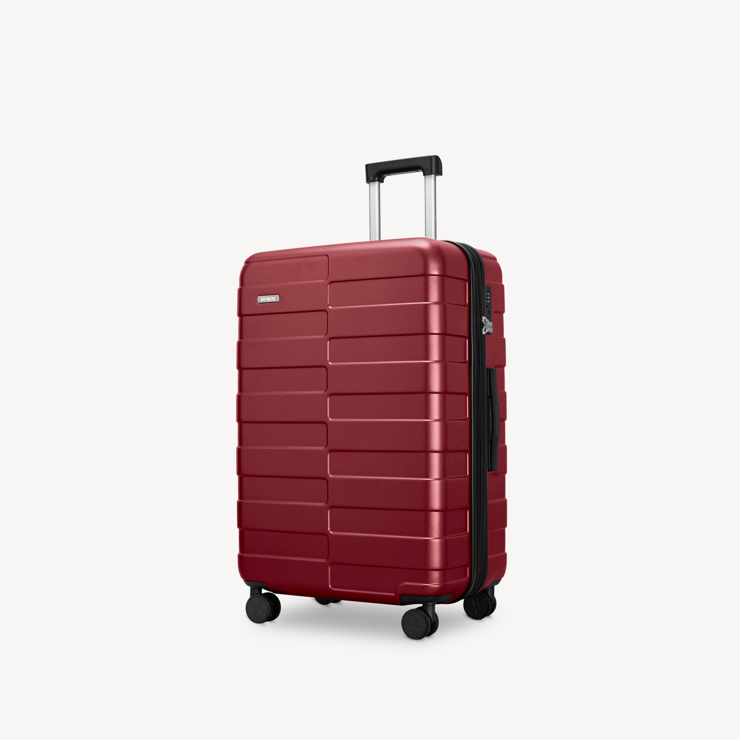 VIPBOX Luggage Set Wine