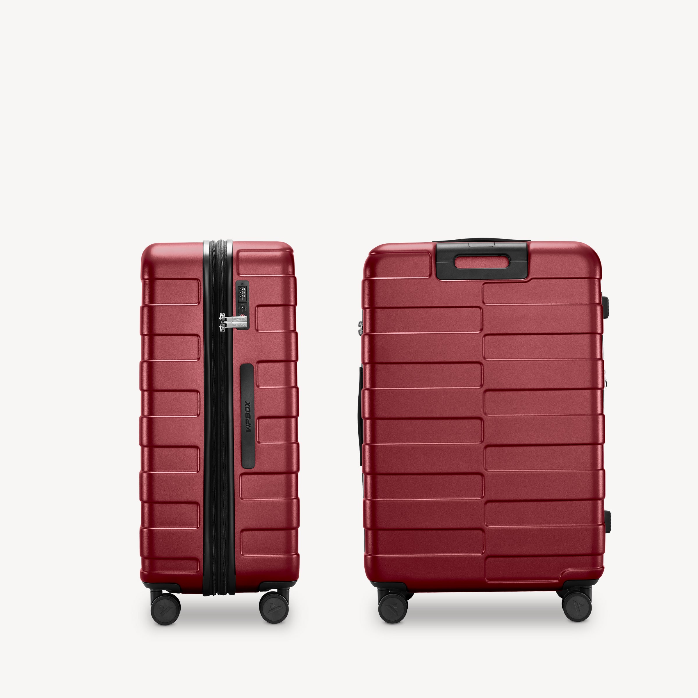 VIPBOX Luggage Set Wine