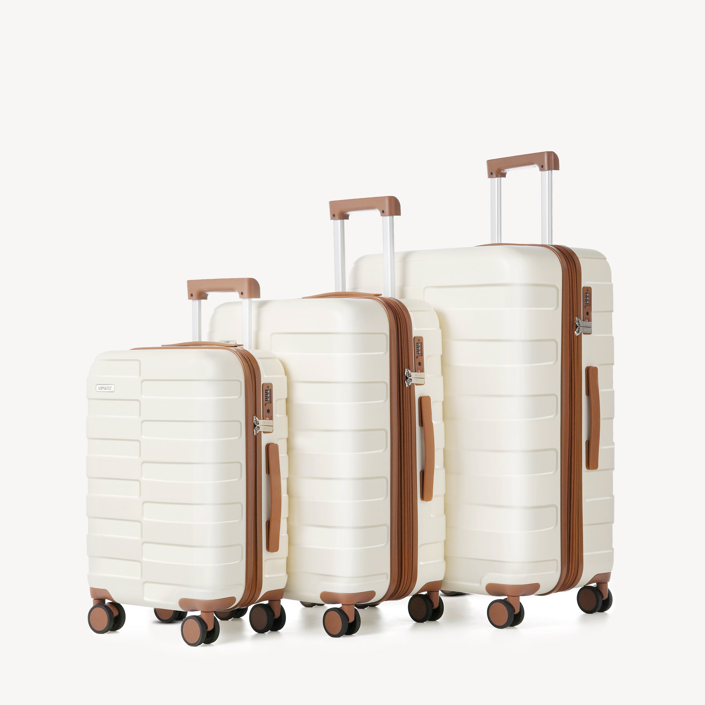 VIPBOX Luggage Set Pearl